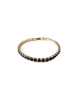 Allegra Black Stone Tennis Bracelet