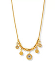 Seraphina Luxe 18k Gold Plated Charm Necklace