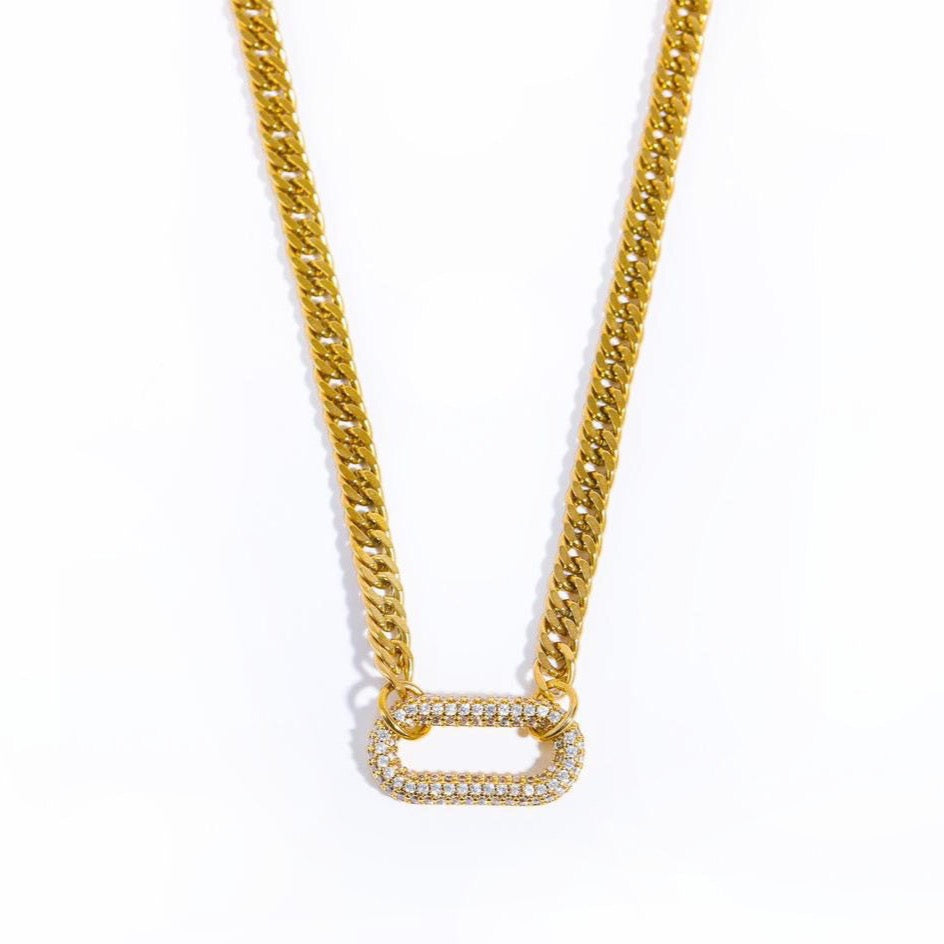 Harlow Luxe 18k Gold Plated Statement Necklace
