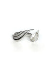 Leelia Silver Tone Jewel Wrap Ring