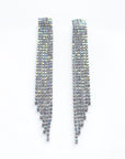 Aspen Silver Statement Cascade Earrings