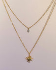 Angelique Luxe 18k Gold Plated Necklace
