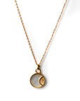Neva Luxe 18k Gold Plated Pendant Necklace