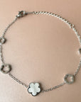Melody Luxe Silver Plated Bracelet