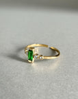 Clarissa Luxe 18k Gold Plated Jewel Ring