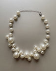 Coco Multi Cluster Statement Pearl Necklace