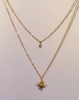 Angelique Luxe 18k Gold Plated Necklace