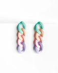 Milly Pastel Chain Earrings