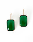 Zara Emerald Green Jewel Earrings