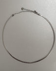 Catalina Luxe Silver Choker Necklace