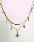 Cleopatra 18k Gold Plated Necklace