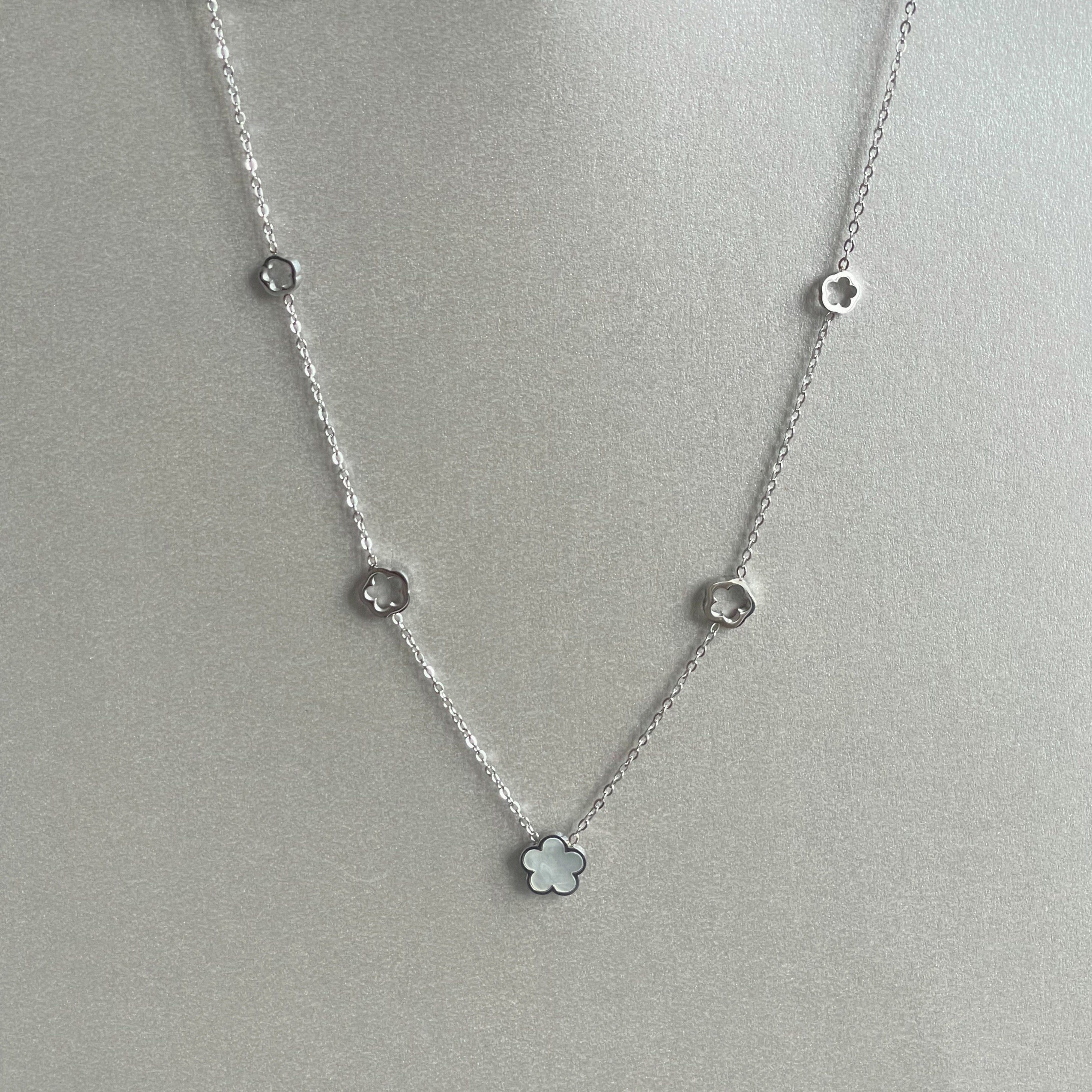 Melody Luxe Silver Necklace