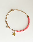 Juno Luxe 18k Gold Plated Star Bracelet