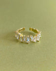 Mila Multi White Jewelled Ring