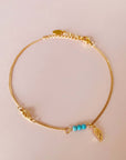 Astrid Luxe 18k Gold Plated Anklet