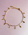 Leela Luxe 18k Gold Plated Anklet