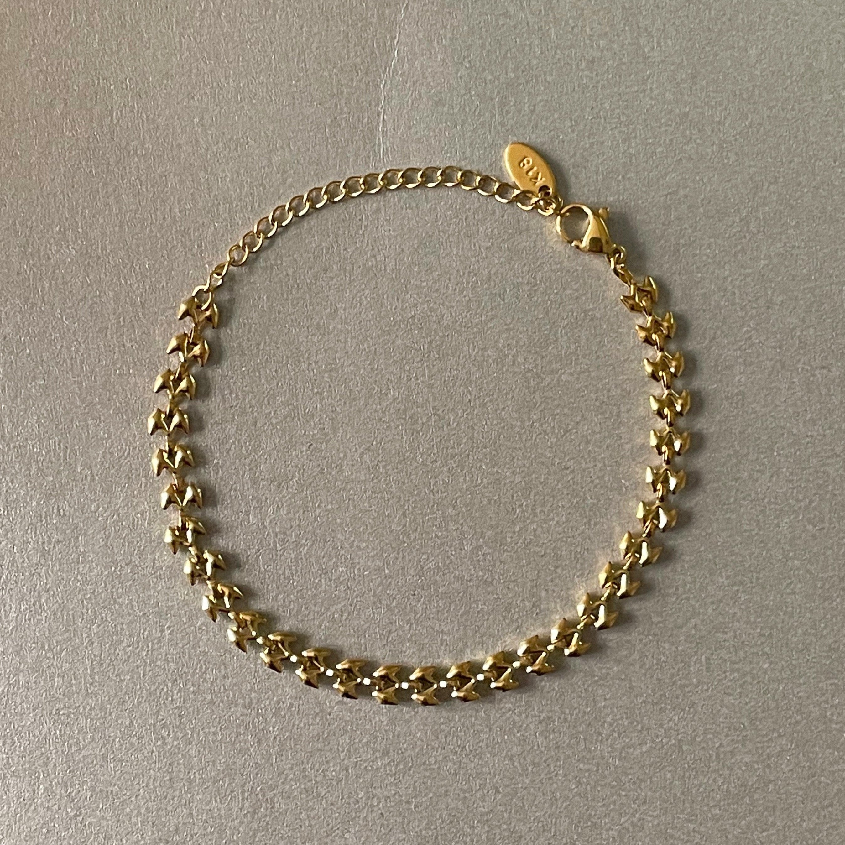 Capri Luxe 18k Gold Plated Textured Bracelet – LUXE TONES