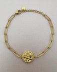 Nalini Luxe 18k Gold Plated Snake Bracelet