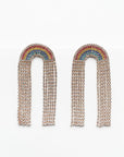 Lexis Statement Rainbow Cascade Earrings