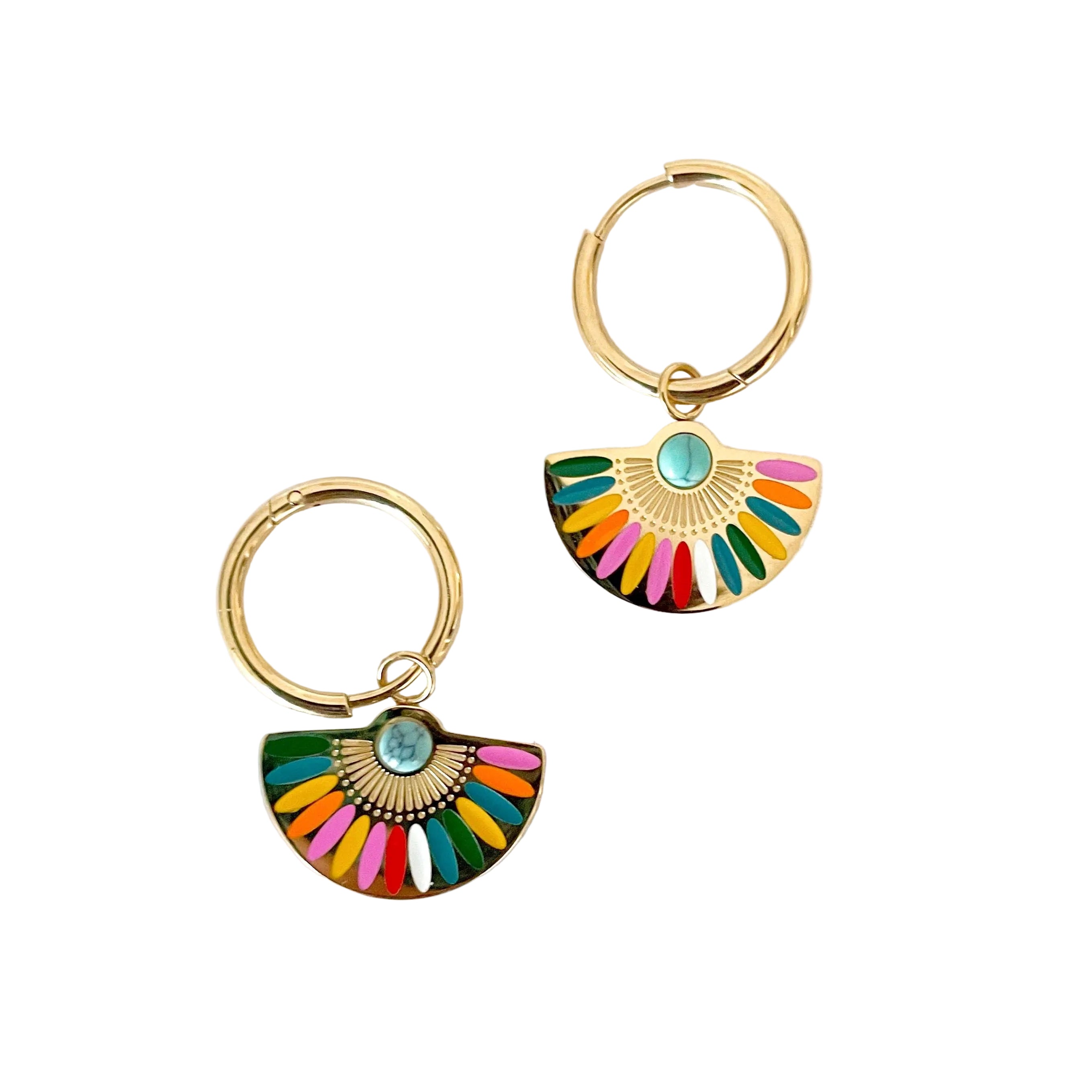 Solara Orbit Earring Gold OS main image 1