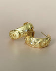 Helia 18k Gold Plated Celestial Earrings