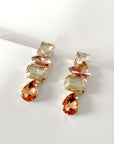 Iliana Rhinestone Drop Earrings