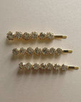 Adalynne Luxury Gold Jewelled Hair Slide Set