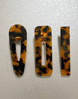 Hema Tortoise Shell Hair Clip Set