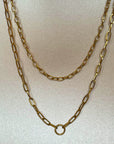 Kate Luxe 18k Gold Plated Double Layer Necklace