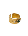 Havana Luxe 18k Gold Plated Ring