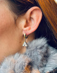 Molly Luxe 18k Gold Plated Gem Earrings