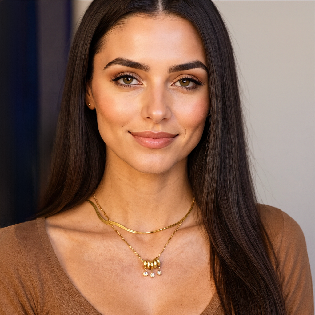 Add a Touch of Luxury with a Rose Gold Layered Necklace