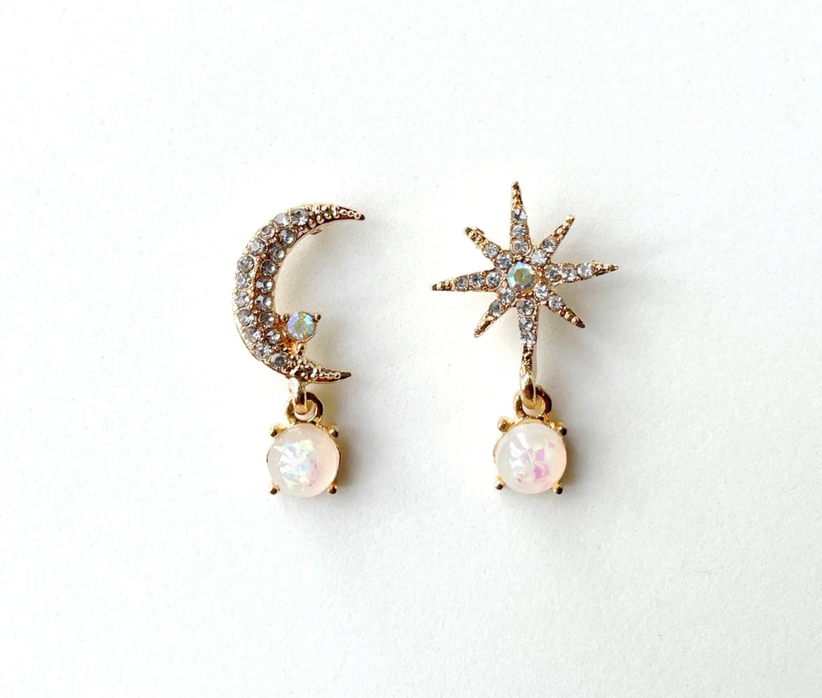 Perfect Pairings: Styling Moon and Star Earrings with Your Wardrobe