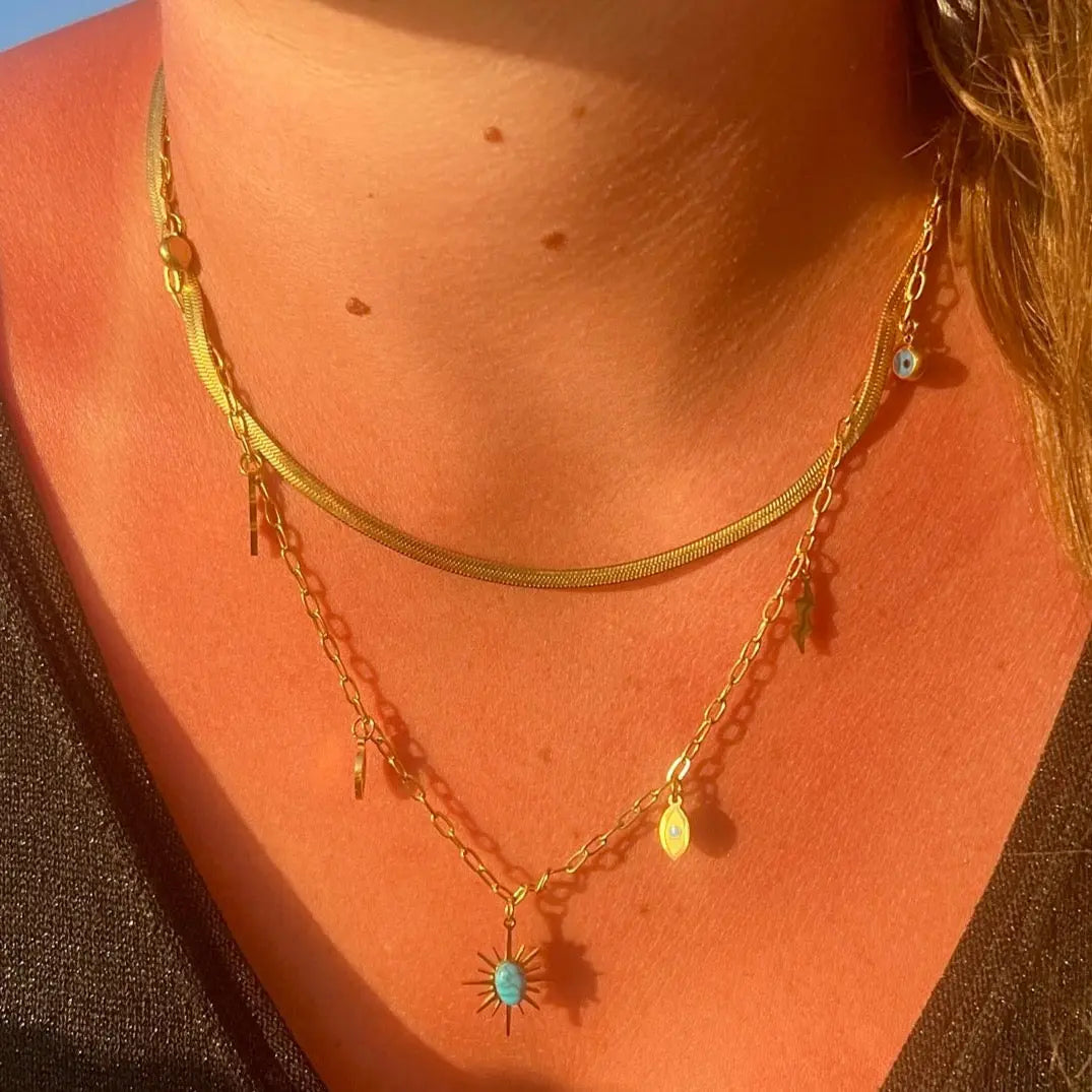 Summer Layering: Light and Breezy Multi Layered Necklace Combinations