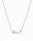 Angel Luxe 18k Gold Plated 1111 Manifest Necklace
