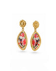 Cataleya Luxe 18k Gold Plated Hummingbird Drop Earrings