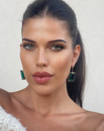 Zara Emerald Green Jewel Earrings