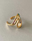 Cece Luxe 18k Gold Plated Ring of