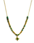 The Boho Mismatch Earrings & Necklace Set