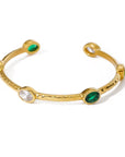 Freya Luxe 18k Gold Plated Jewelled Cuff