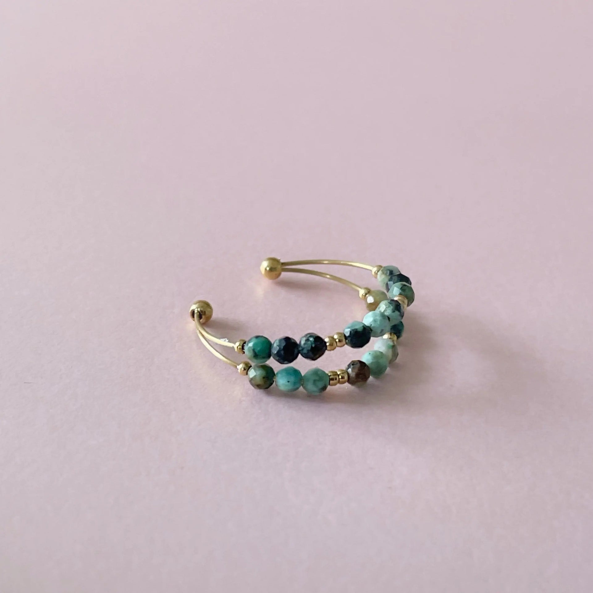 Cassia Boho Beaded Ring