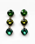 Cassiana Statement Green Jewel Earrings