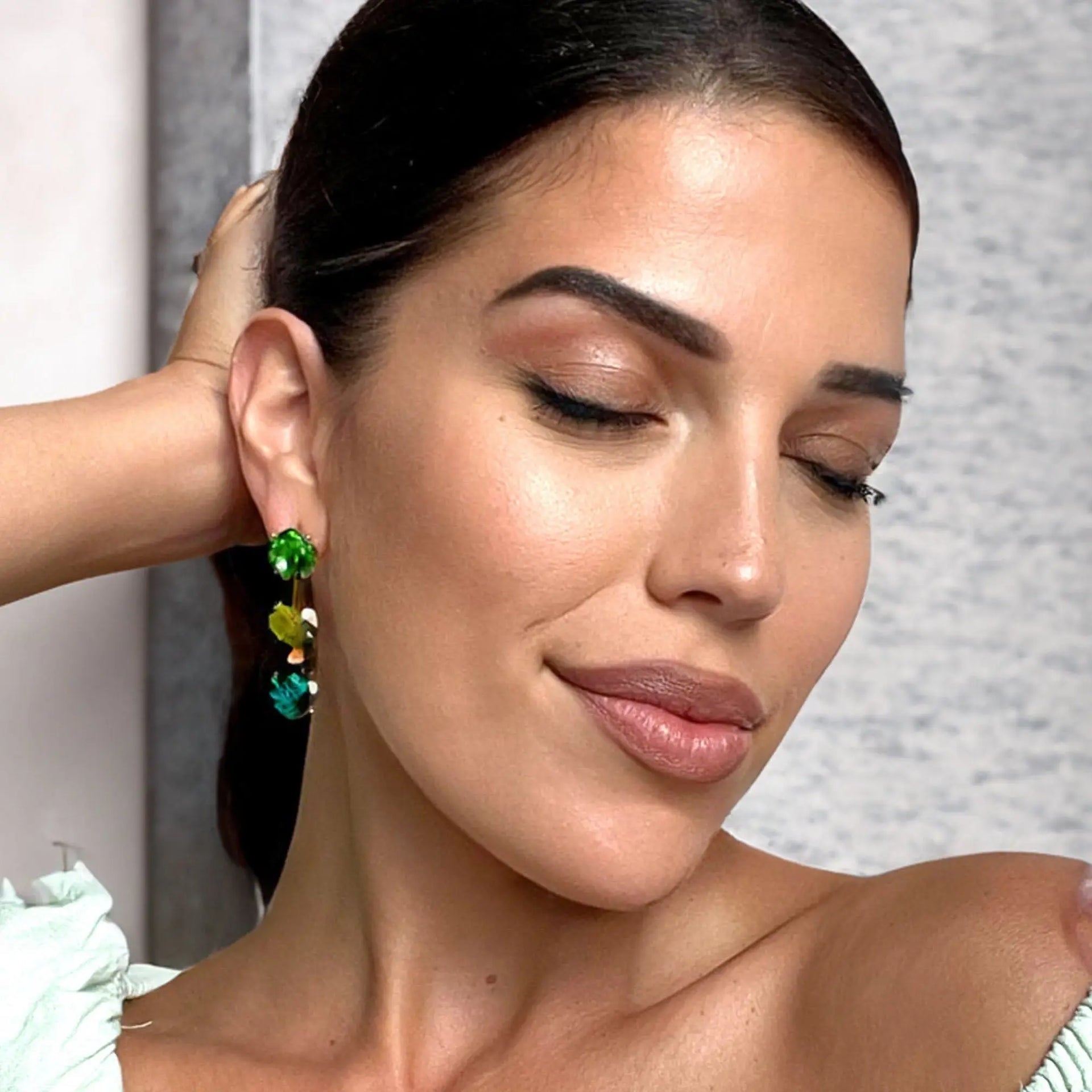 Cassiana Statement Jewel Earrings