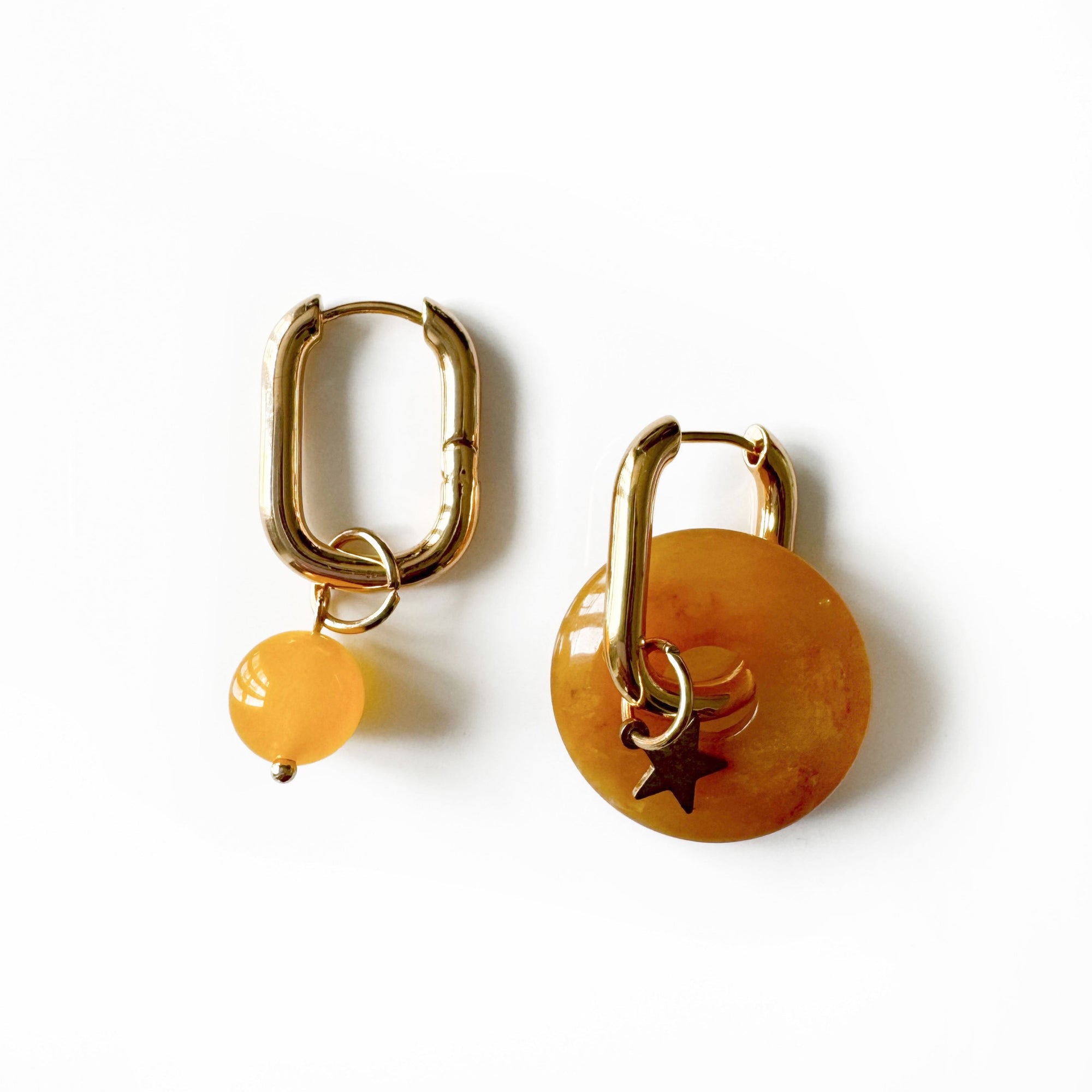 Emery Mismatch Hoop Earrings