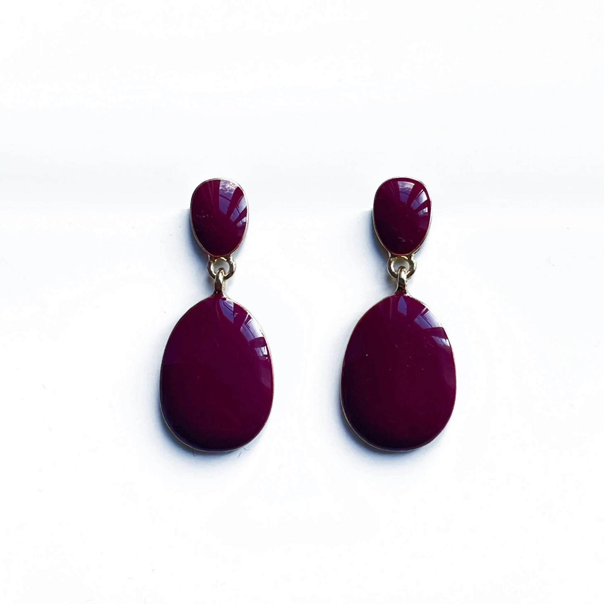 Leoni Enamel Drop Earrings