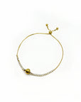 Elowen Luxe 18k Gold Plated Jewelled Bracelet