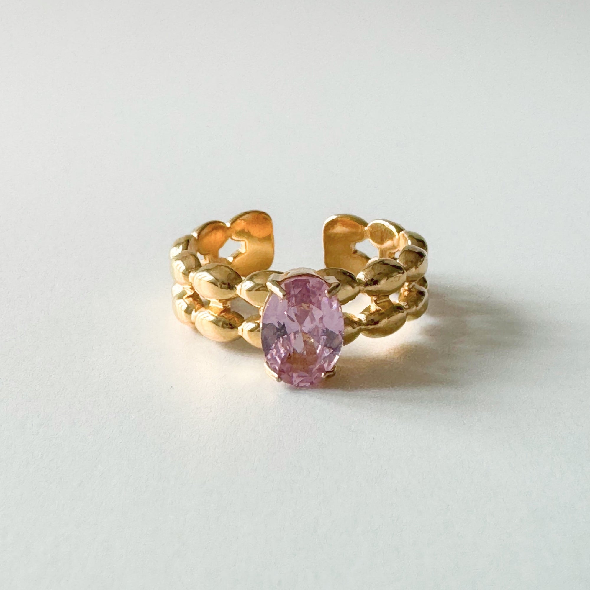 Rhiannon Luxe 18k Gold Plated Ring