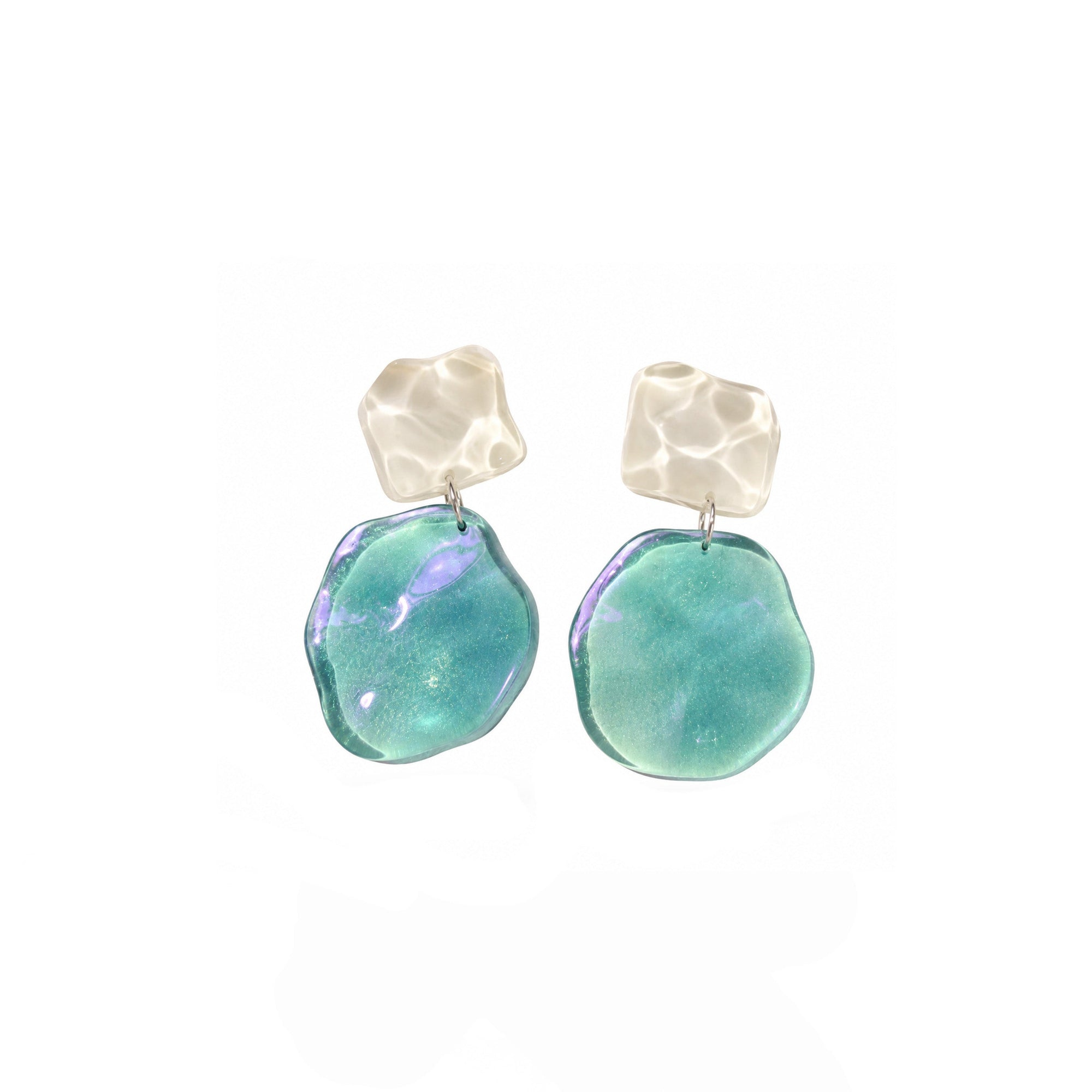 Frankie Semi Transparent Statement Earrings