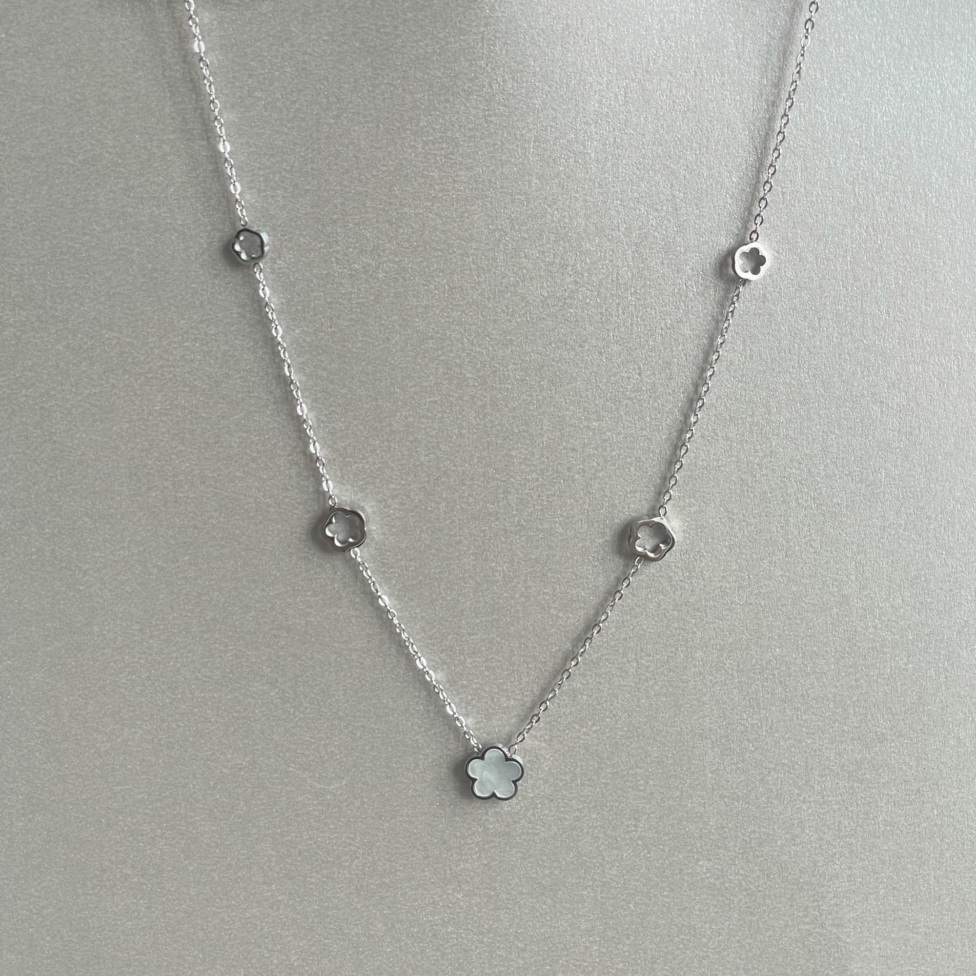 Melody Luxe Silver Necklace