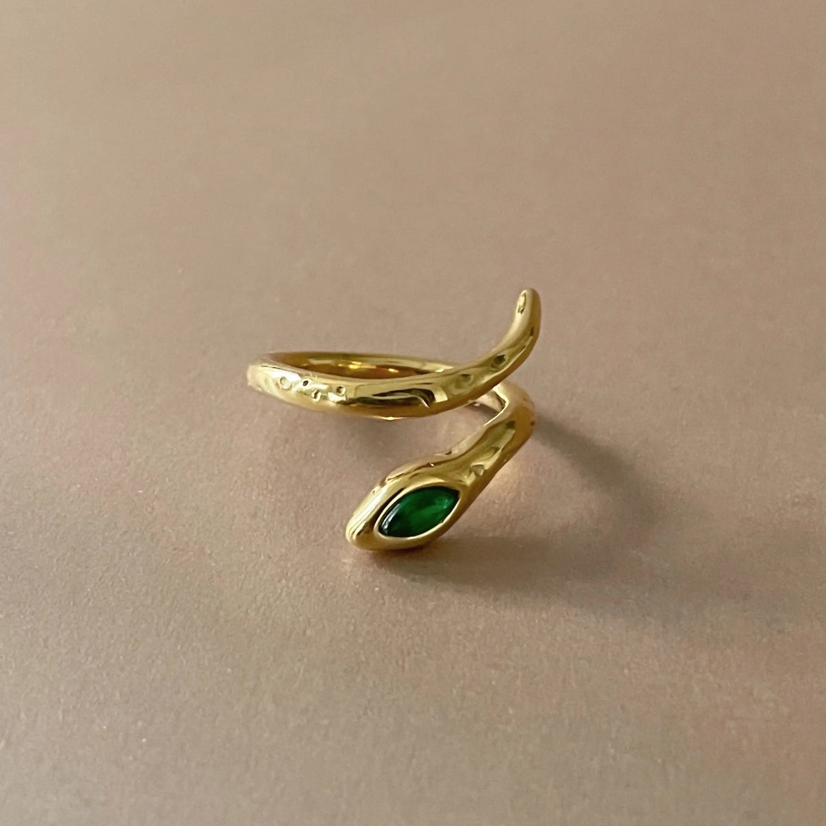 Deana 18k Plated Ring